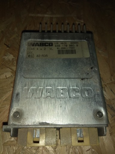 Sterownik WABCO ECAS 4x2 VL MAN 81258117004