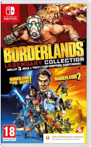 BORDERLANDS LEGENDARY COLLECTION Pre-Sequel + 2 - Nintendo Switch