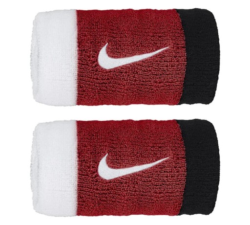 FROTKA NA RĘKĘ SPORTOWA NIKE DOUBLEWIDE SZEROKA TENISOWA KOLOROWA BAWEŁNA