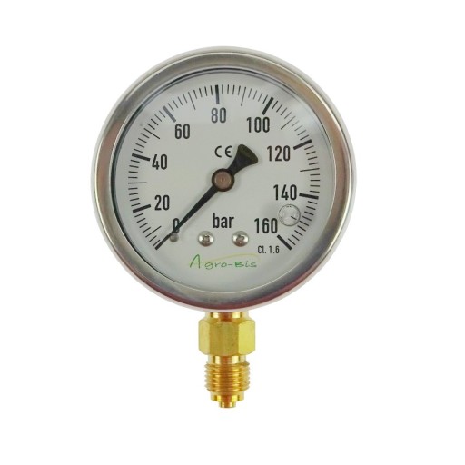 Manometr ciśnienia 14 63mm 0-160 bar