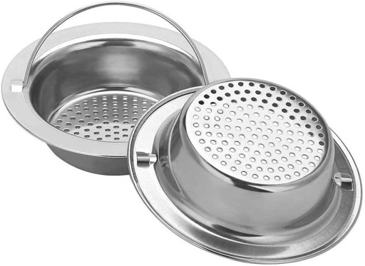2x Sitko DO ZLEWU zlewozmywaka umywalki odpływu filtr zestaw sitek 11 cm