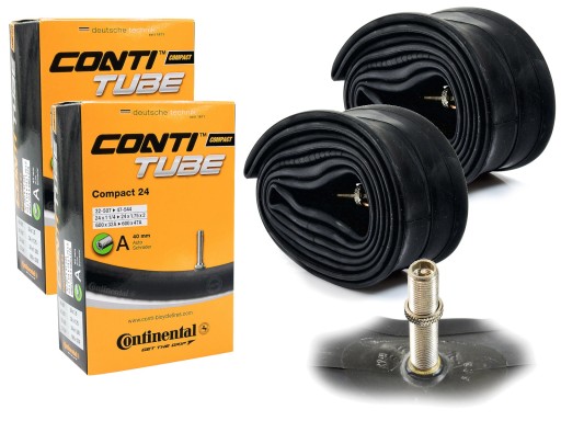 Dętka Continental 24 x 1.25 - 1.75 2 KOŁA ZESTAW