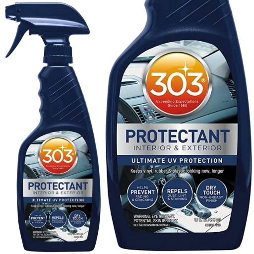 303 Automotive Protectant 473ml plastik vinyl guma
