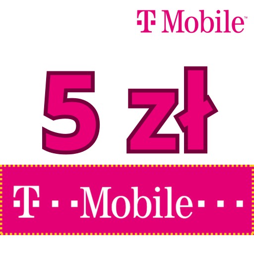DOŁADOWANIE TELEFONU NA KARTĘ T-MOBILE 5 ZŁ