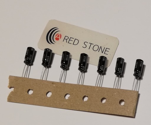 Kondensator elektrolit 4,7uF 100V Nichicon - 5szt