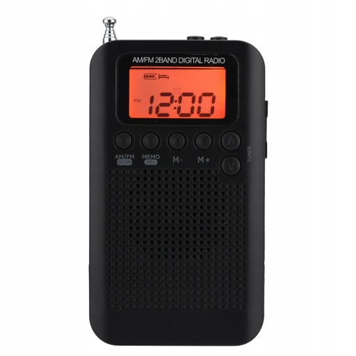AM FM RADIO SŁUCHAWKI PRZENOŚNE KIESZONKOWE