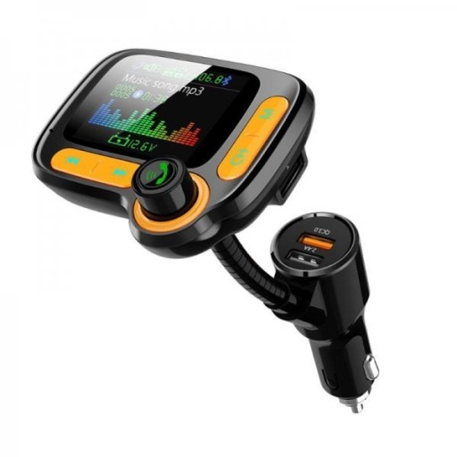 TRANSMITER FM BLUETOOTH ŁADOWARKA 3,1A USB MP3