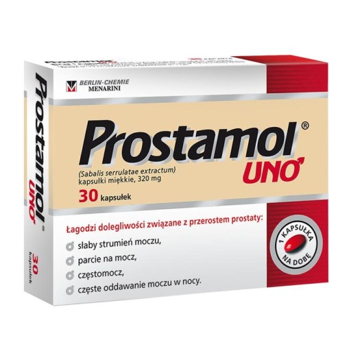 Prostamol Uno, 30 kapsułek