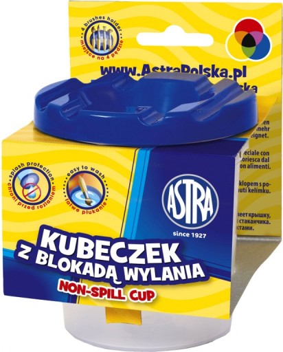 ASTRA KUBEK NIEKAPEK pojemnik na wodę blokadą