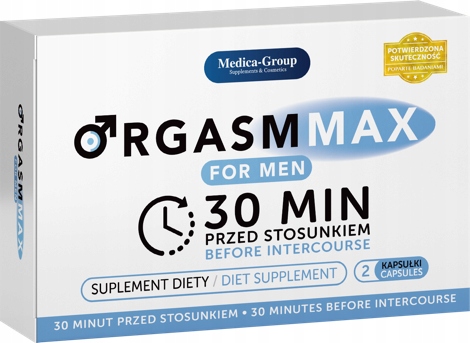 ORGASM MAX TABLETKI NA POTENCJE EREKCJE LIBIDO POZIOM TESTOSTERONU WZWÓD
