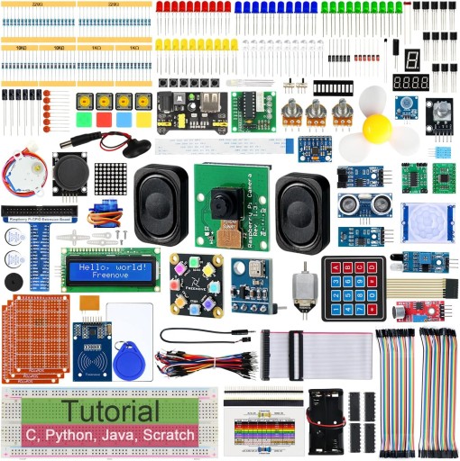 Raspberry Pi + Freenove Starter Kit FNK0066 Zestaw startowy