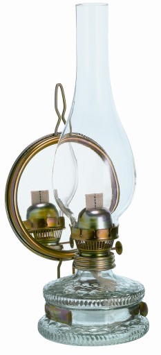 Lampa NAFTOWA z lustrem MINI 30 cm