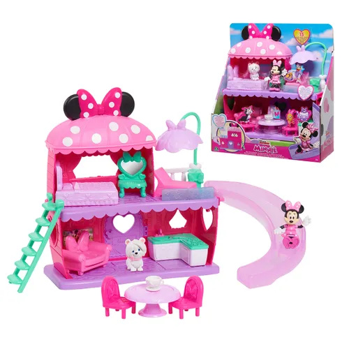 Myszka Minnie Domek Disney Junior + Figurki + Wyposażenie Licencjonowany