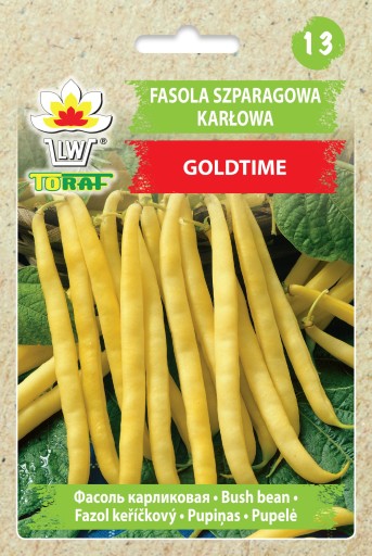 Fasola szparagowa GOLDTIME karłowa, wczesna, żółta - nasiona