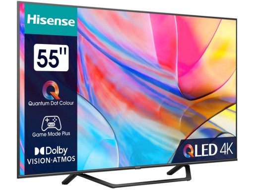 Telewizor HISENSE 55A7KQ QLED 4K Smart HDR10 Atmos