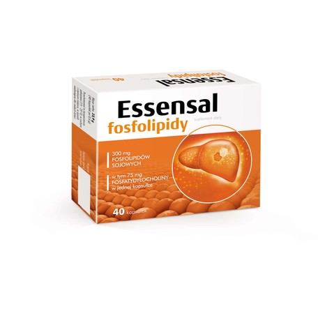 Essensal Fosfolipidy 45 tabletek