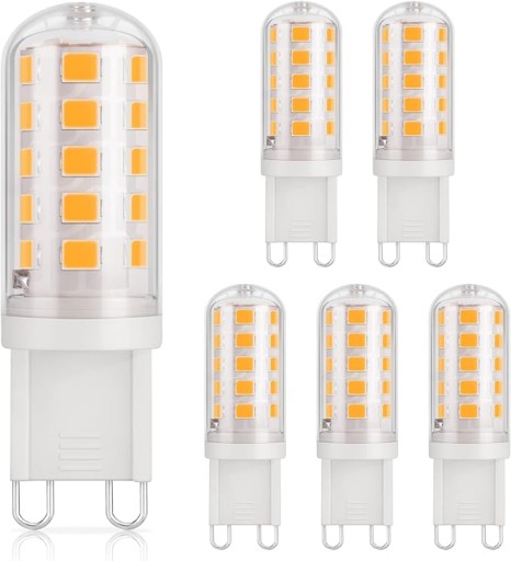 Żarówka LED G9 230V DiCUNO biały ciepły 3000K 3W 430lm - 6 sztuk