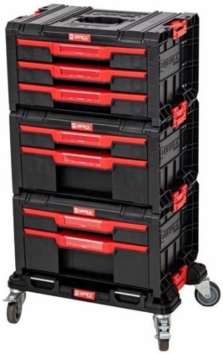 ZESTAW SKRZYŃ NARDZIĘDZIOWYCH QBRICK SYSTEM PRO Drawer Set PLATFORMA JEZDNA