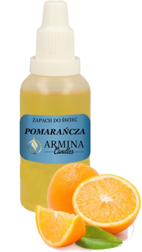 ZAPACH DO ŚWIEC PARAFINY WOSKU POMARAŃCZOWY 30 ML