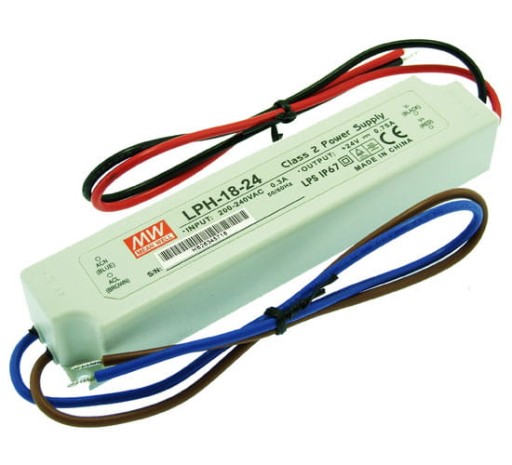 Zasilacz MEAN WELL LPH-18-24, 24V, 18W