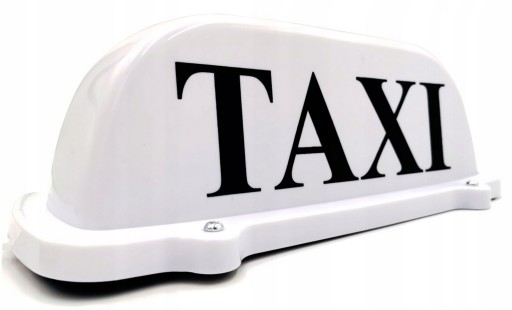 KOGUT TAXI NA MAGNES SZPAKÓWKA LAMPA 12V