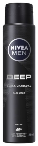 NIVEA MEN DEEP ANTYPERSPIRANT SPRAY 48H 250ml