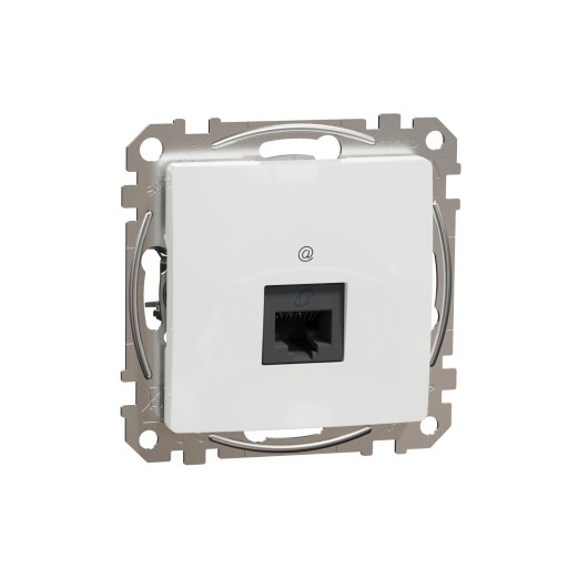 Sedna Design Gniazdo komp RJ45 białe