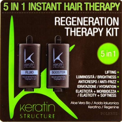 Keratin Regeneration BOOSTER+ FLUID 5in1 10ml+10ml