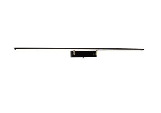 KINKIET LED NAD LUSTRO CZARNY/ZŁOTY PRZEGUB 167 cm