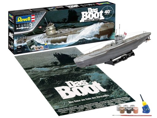 Revell 05675 Das Boot U-Boot Typ VII C - U96 1:144