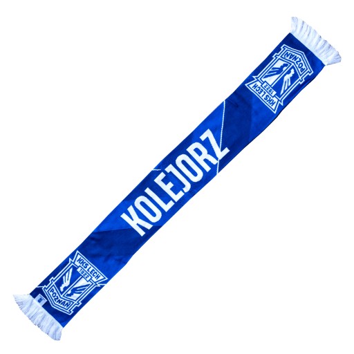 LECH POZNAŃ 23/24 СИНИЙ ЖЕЛЕЗНОДОРОЖНЫЙ ШАРФ
