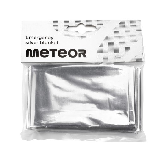 FOLIA TERMICZNA Meteor Silver srebrny chroni przed słońcem deszczem chłodem