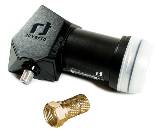 Konwerter Single Inverto Black Ultra 4K UHD do Dekodera SAT Pojedynczy FTA
