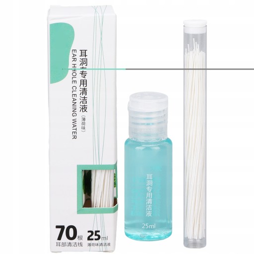 PRZEBITE CZYSZCZENIE USZU 25ML DZIURKI W UCHU