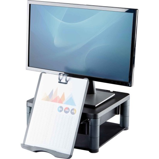 Podstawa pod monitor z szufladą / copyholderem