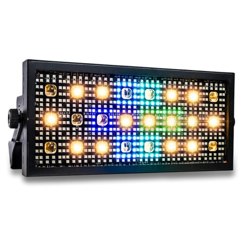 STROBOSKOP BLINDER STROBO OŚWIETLACZ EFEKT LED RGB+WW NA IMPREZĘ DO KLUBU
