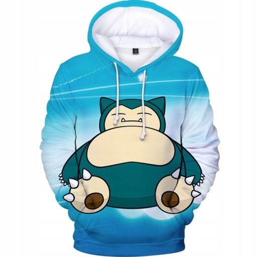BLUZA POKEMON SNORLAX WSZYSTKIE ROZMIARY WZORY