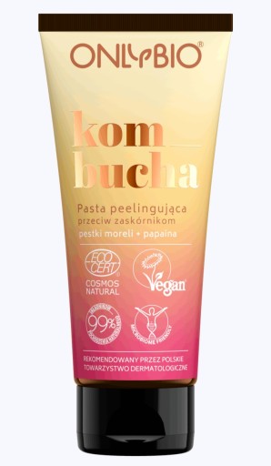 ONLYBIO KOMBUCHA PASTA PEELIGUJĄCA P ZASKÓRNIKOM