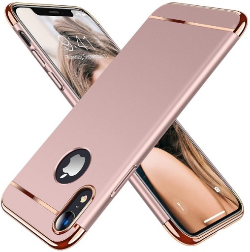 ETUI BUMPER ARMOR CASE 3W1 DO IPHONE XR + SZKŁO