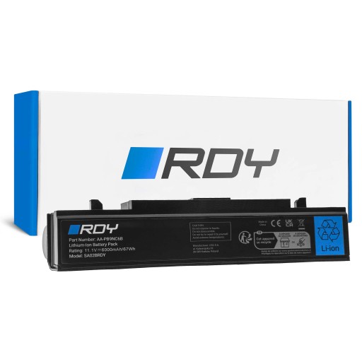 Bateria AA-PB9NC6B AA-PB9NS6B do Samsung R519 R530 R540 R780 R580 DUŻA