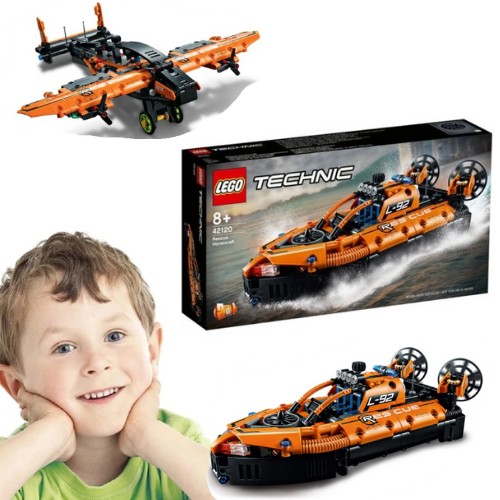 Lego Poduszkowiec ratowniczy 42120 DLA 9 LATKA