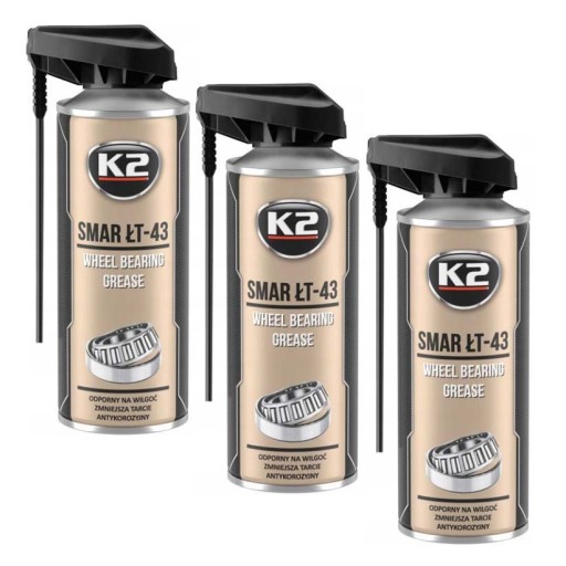 SMAR ŁT-43 K2 SPRAY 400ML 3 SZTUKI