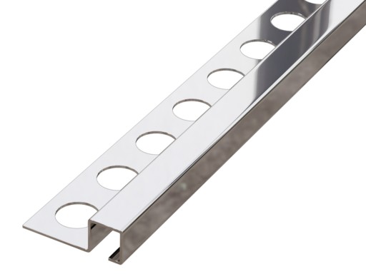 PROFIL NAROŻNY SREBRNY SILVER POŁYSK 270cmx10,5mm