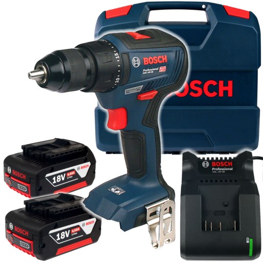 WKRĘTARKA GSR 18V-50 BOSCH 2x4,0Ah BEZSZCZOTKOWA