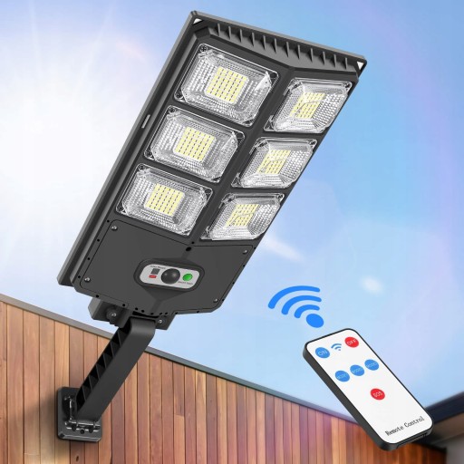 Garden Motion Sensor Solar Lights with Remote