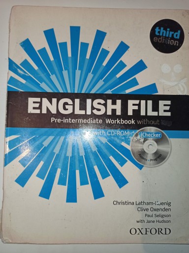 ENGLISH FILE PRE-INTERMEDIATE WORKBOOK WITHOUT CD