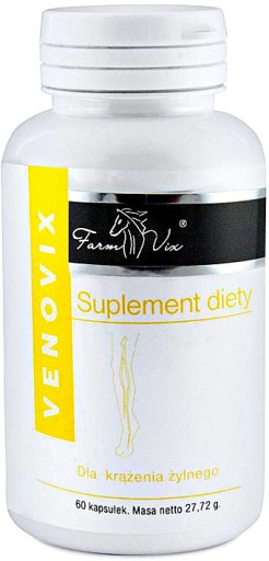 VENOVIX 60 kaps / DLA KRĄŻENIA ŻYLNEGO+ / FARM-VIX