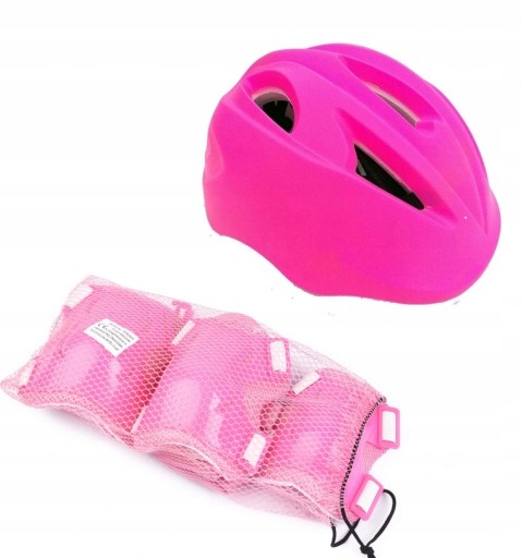 KASK OCHRANIACZE NA ROLKI DESKOROLKĘ ZESTAW 7EL
