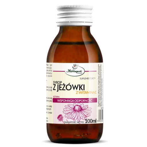 Syrop z Jeżówki z wit C 100ml HERBAPOL KRAKÓW