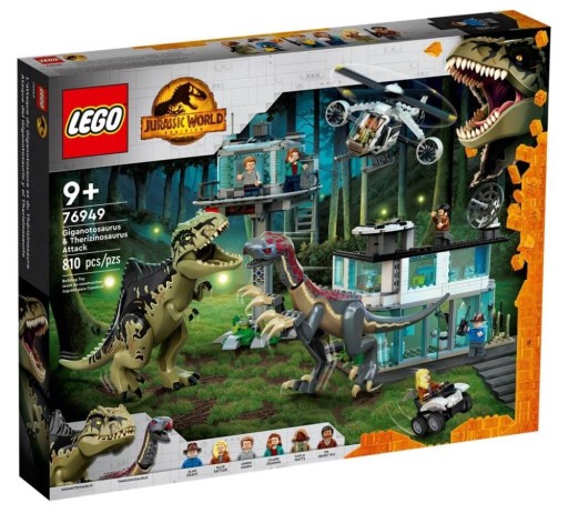 LEGO JURASSIC WORLD 76949 ATAK GIGANOTOZAURA...